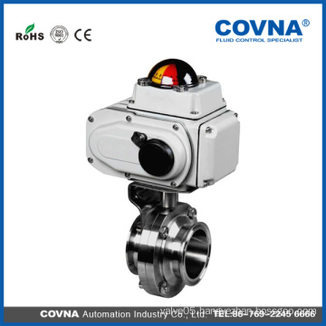 2 way Sanitary Butterfly Valve